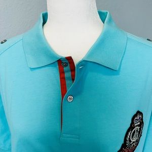 Brand: CAVI, Mens Polo , light blue , XL, New, Cotton